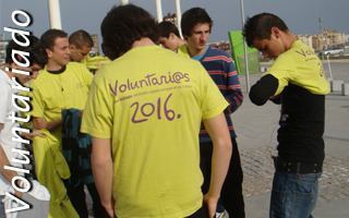 foto de varios voluntarios